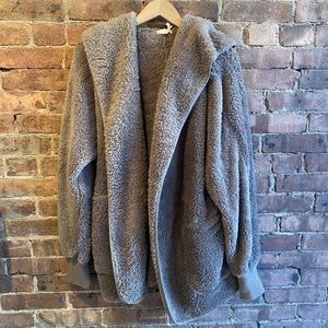 Fluffy jacket Bear coat